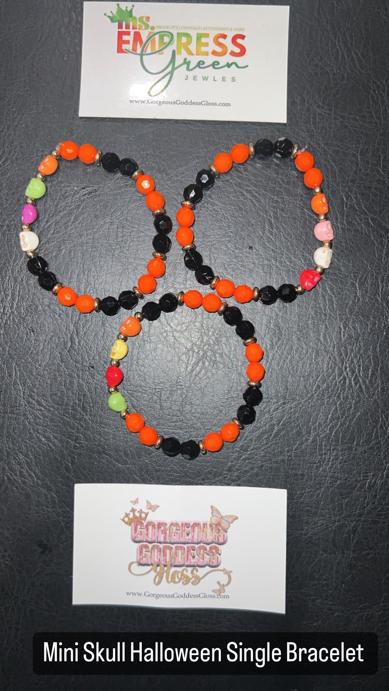 Mini Skull ๐ Halloween ๐ Single Bracelet