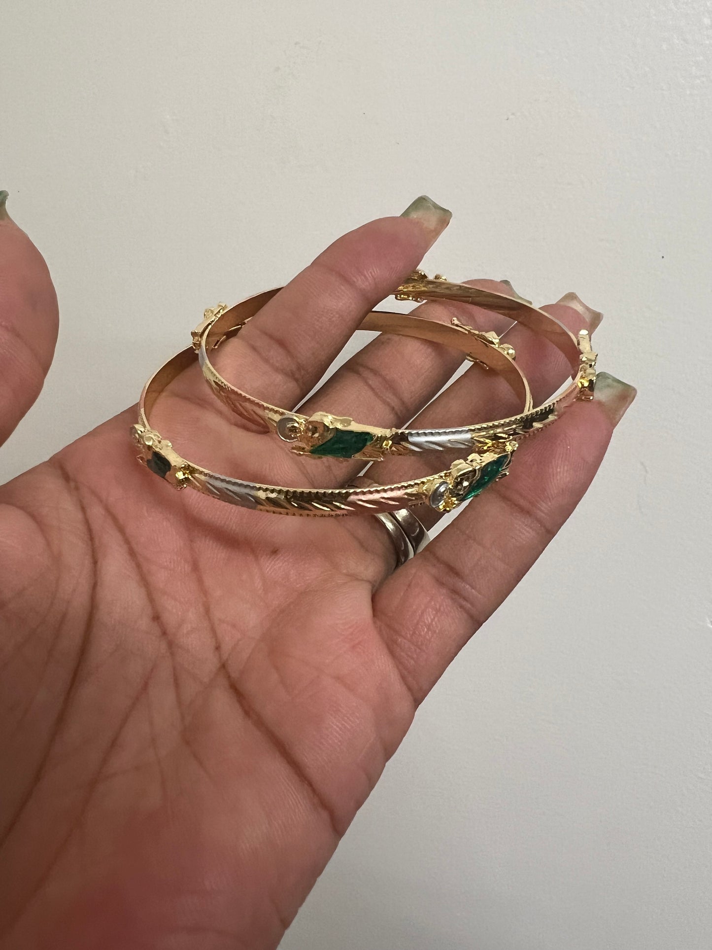 St Jude Gold Filled bangles