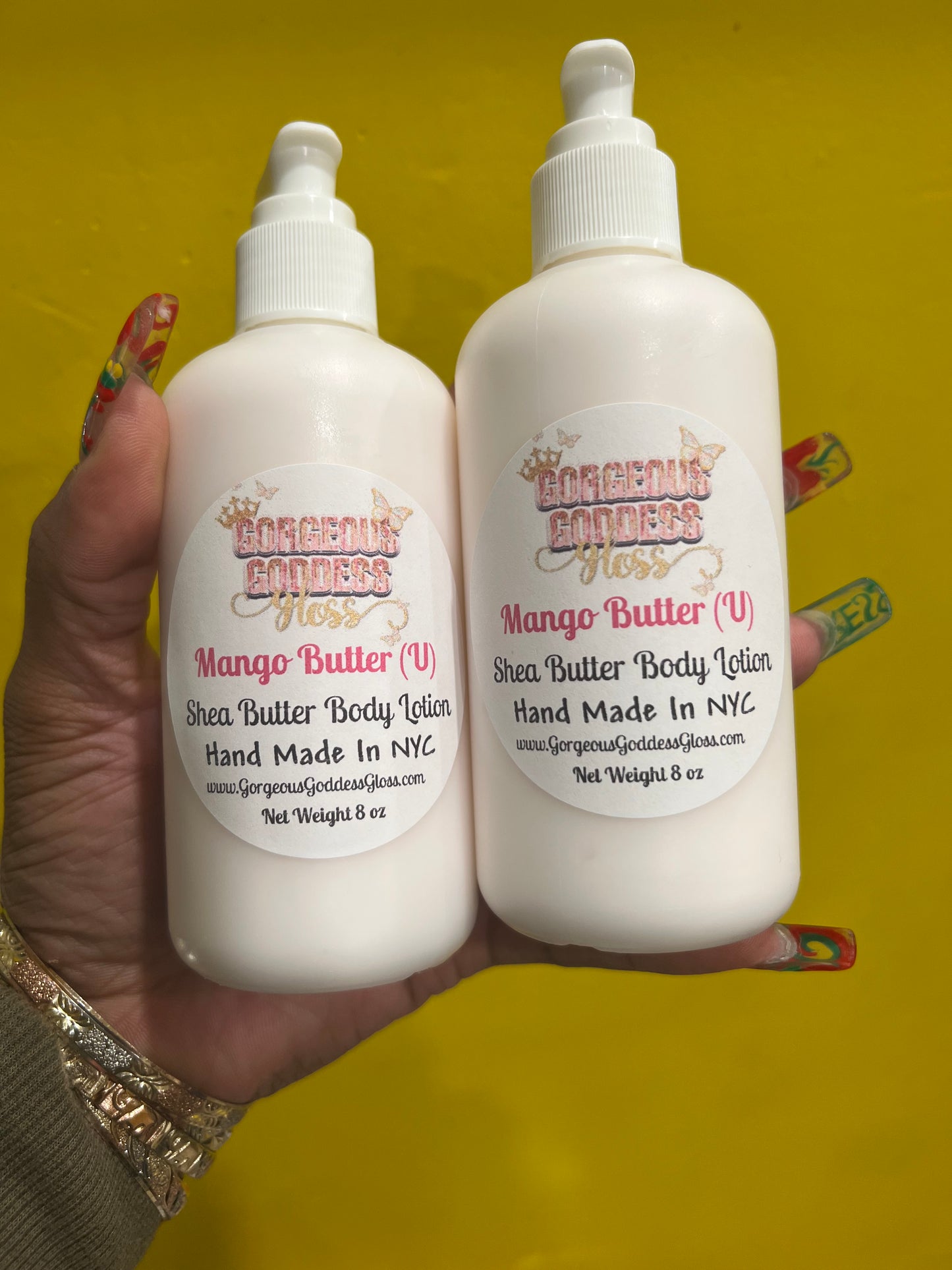 Mango Butter Shea Butter Body Lotion 8oz