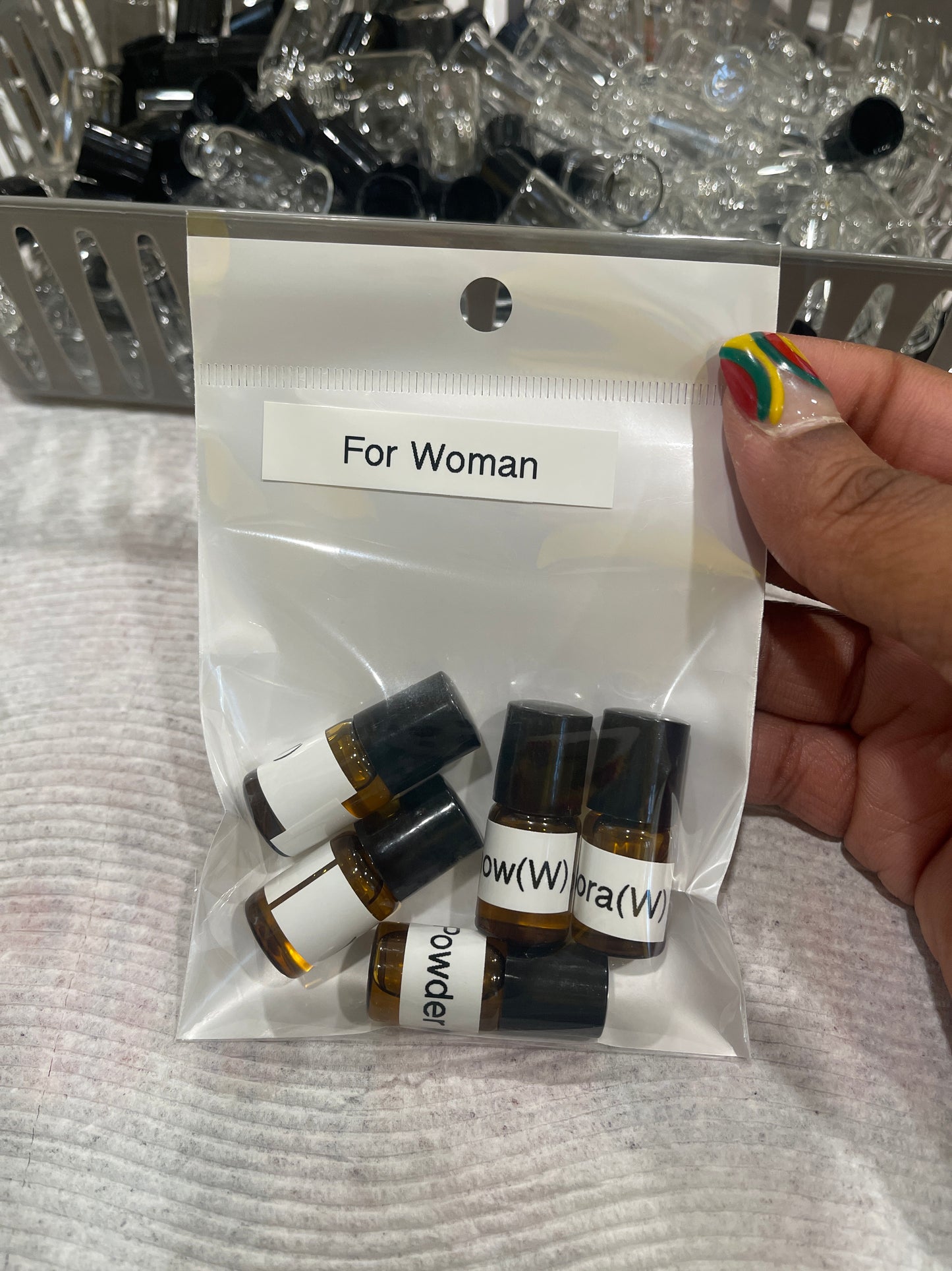 5 piece Mix Women Sample 3ml size Handmade Sweet Rollors Fragrance oil