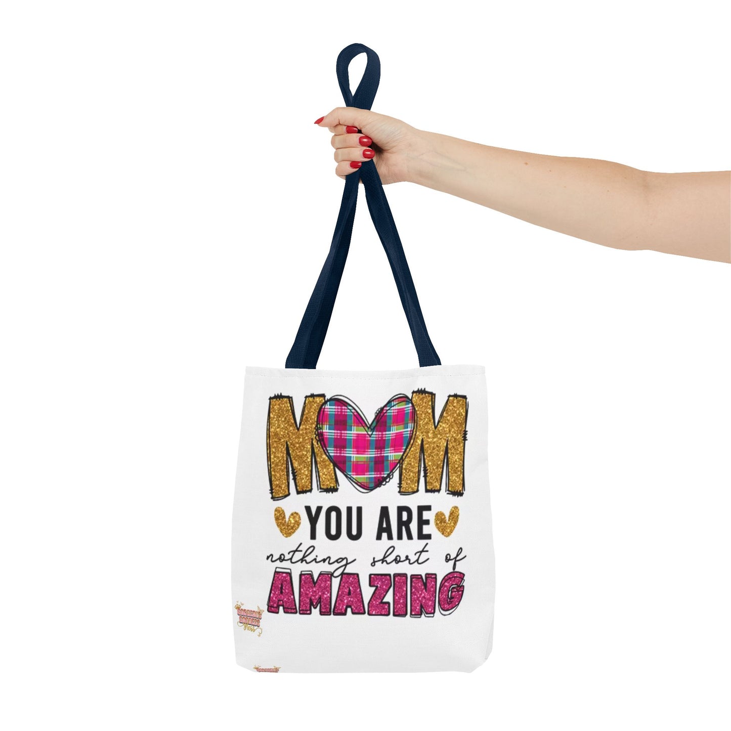 Mom Heart ❤️ Tote Bag - Stylish Reusable Bag for Strong Women