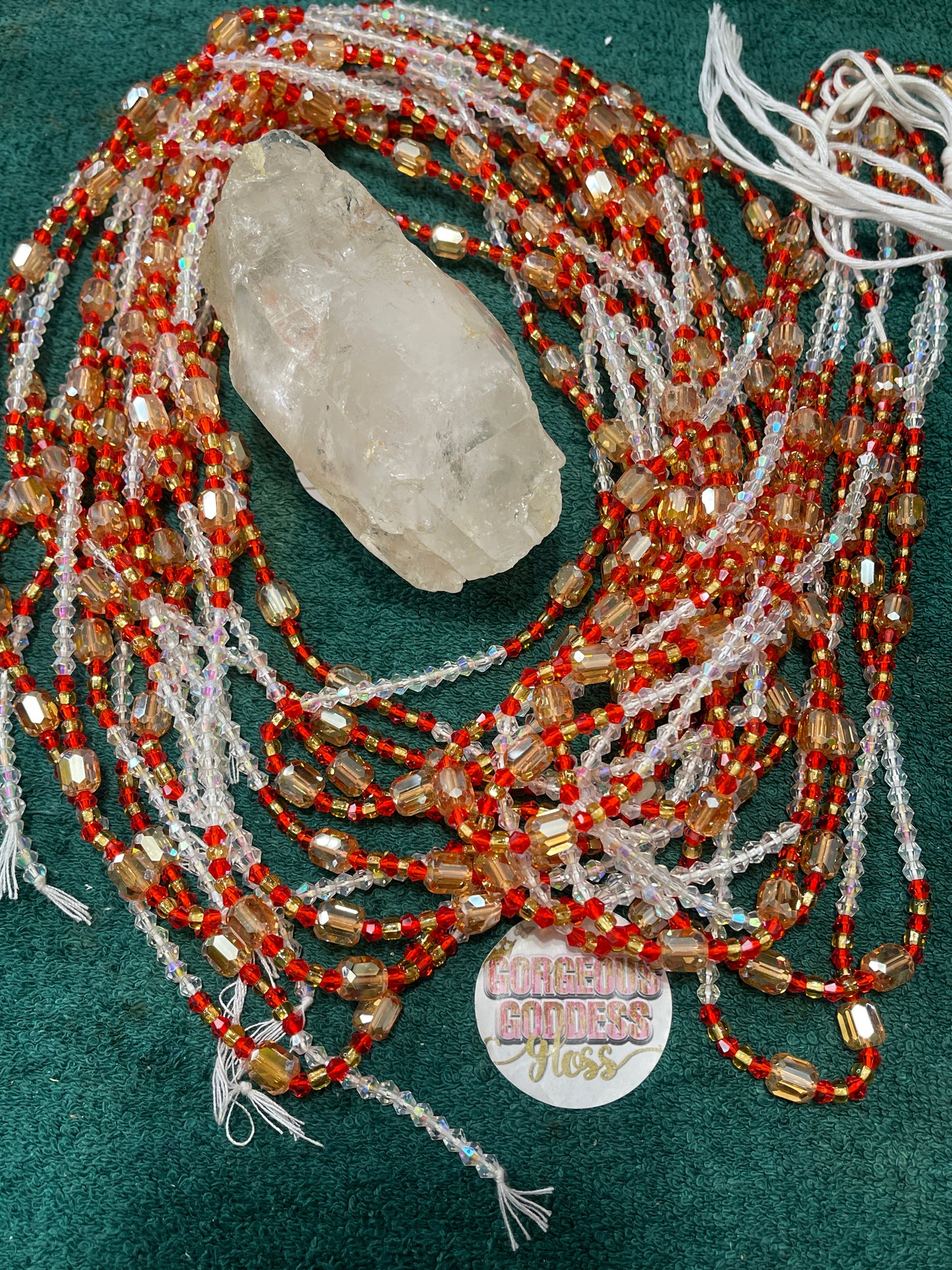 Phoenix Tie on Waistbead Tie on Waistbead