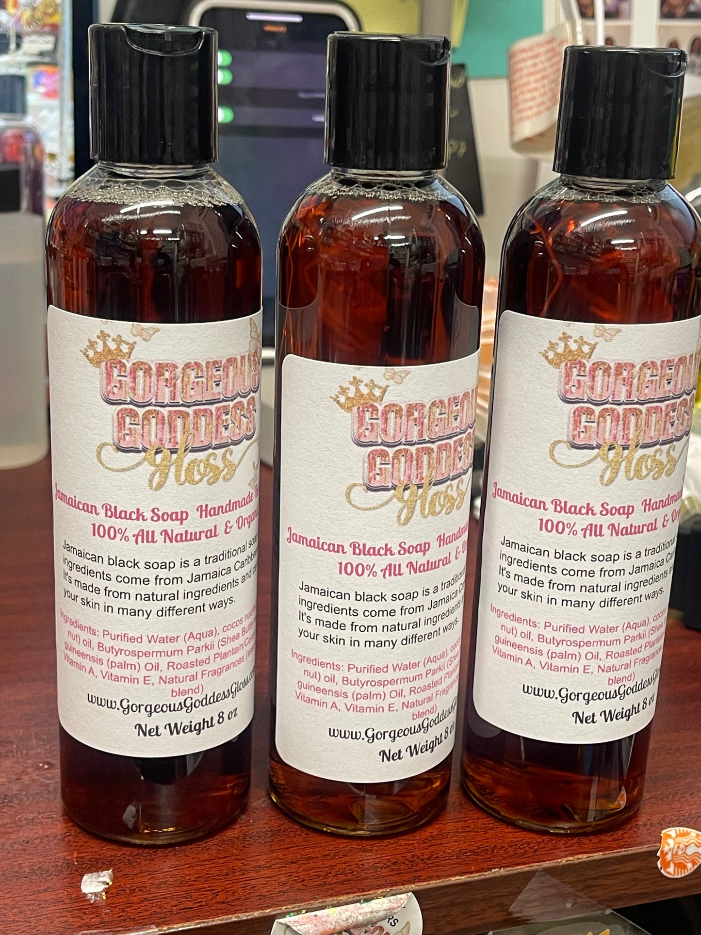 JAMAICAN BLACK SOAP
Handmade Body Wash 100% All Natural & Organic