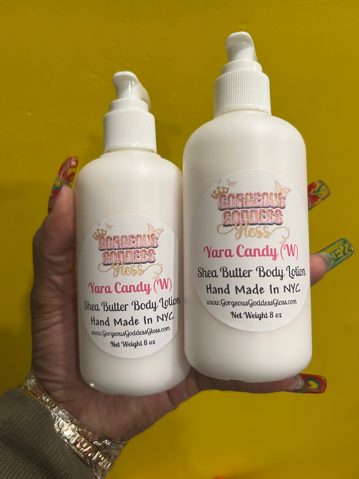 Yara Candy Shea Butter Body Lotion 8oz