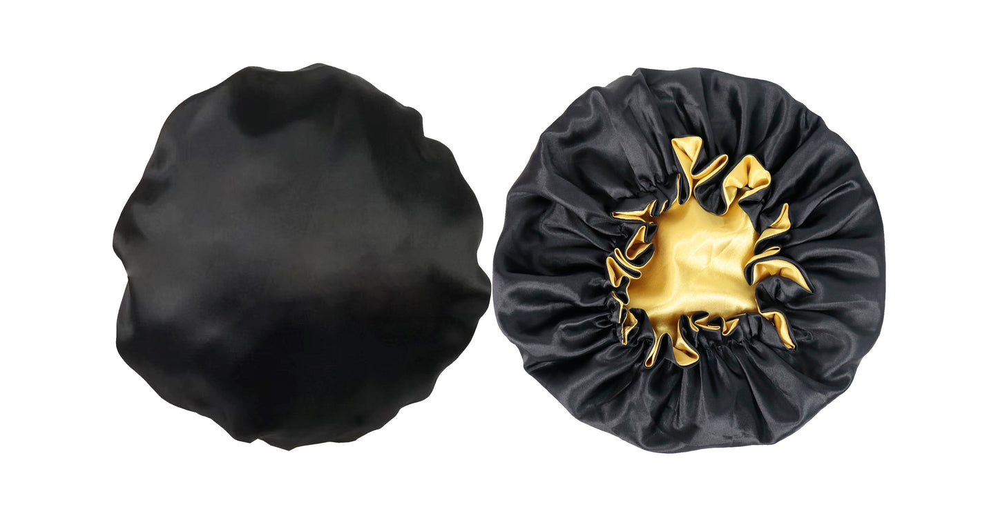 Bumblebee 🐝 Reversible Silk Bonnet