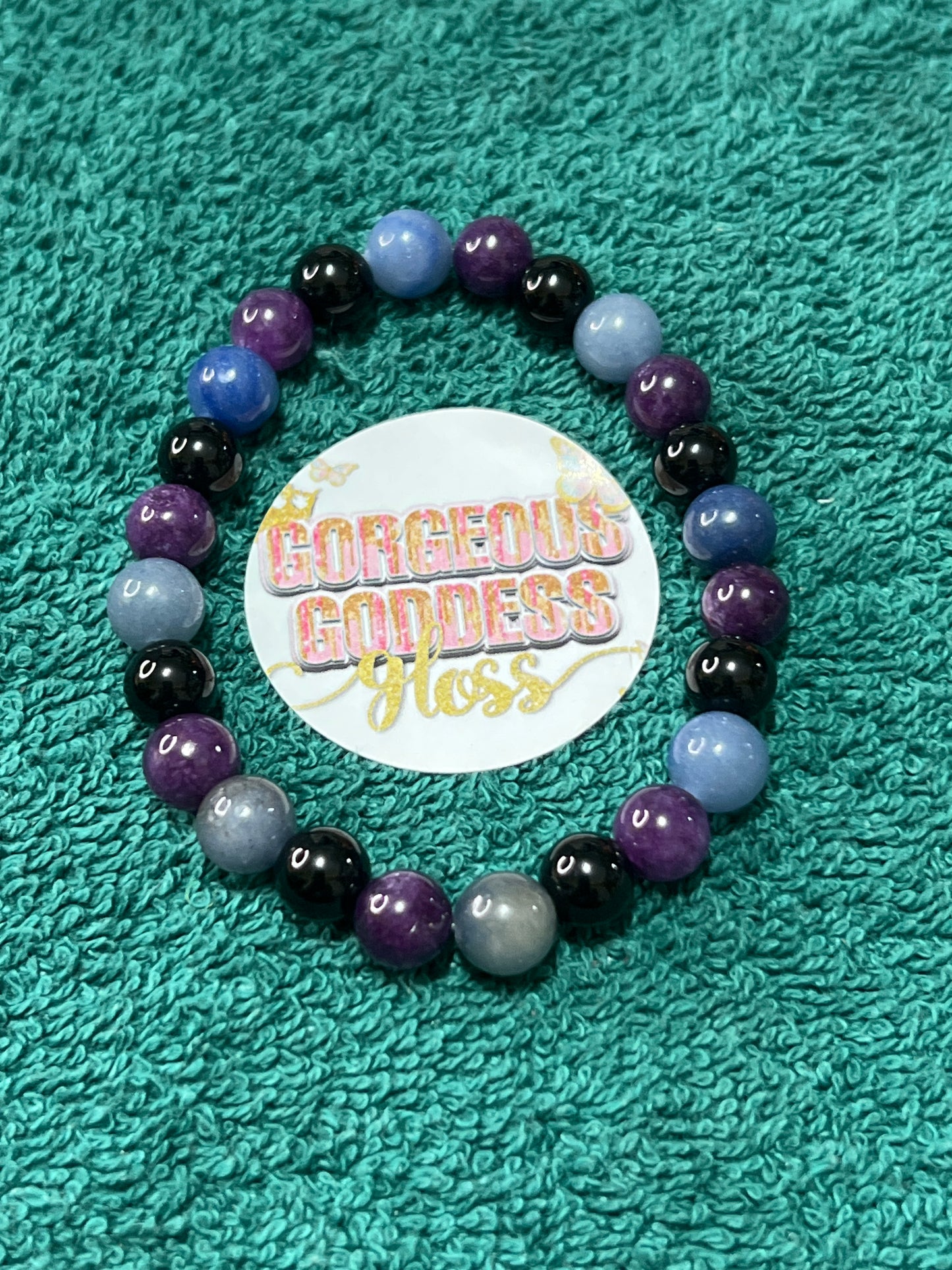 Empowerment, courage and confidence Crystal Beaded Bracelets