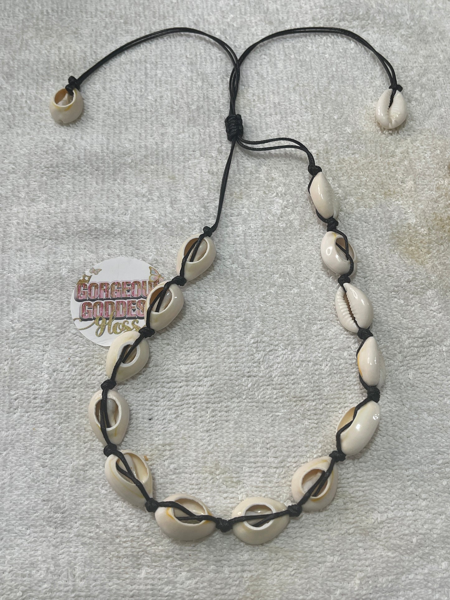 Cowrie Shell Necklace, Cowrie Shell, Corie Shell Choker, Puka Shell Necklace, Surfer Necklace, Shell Choker