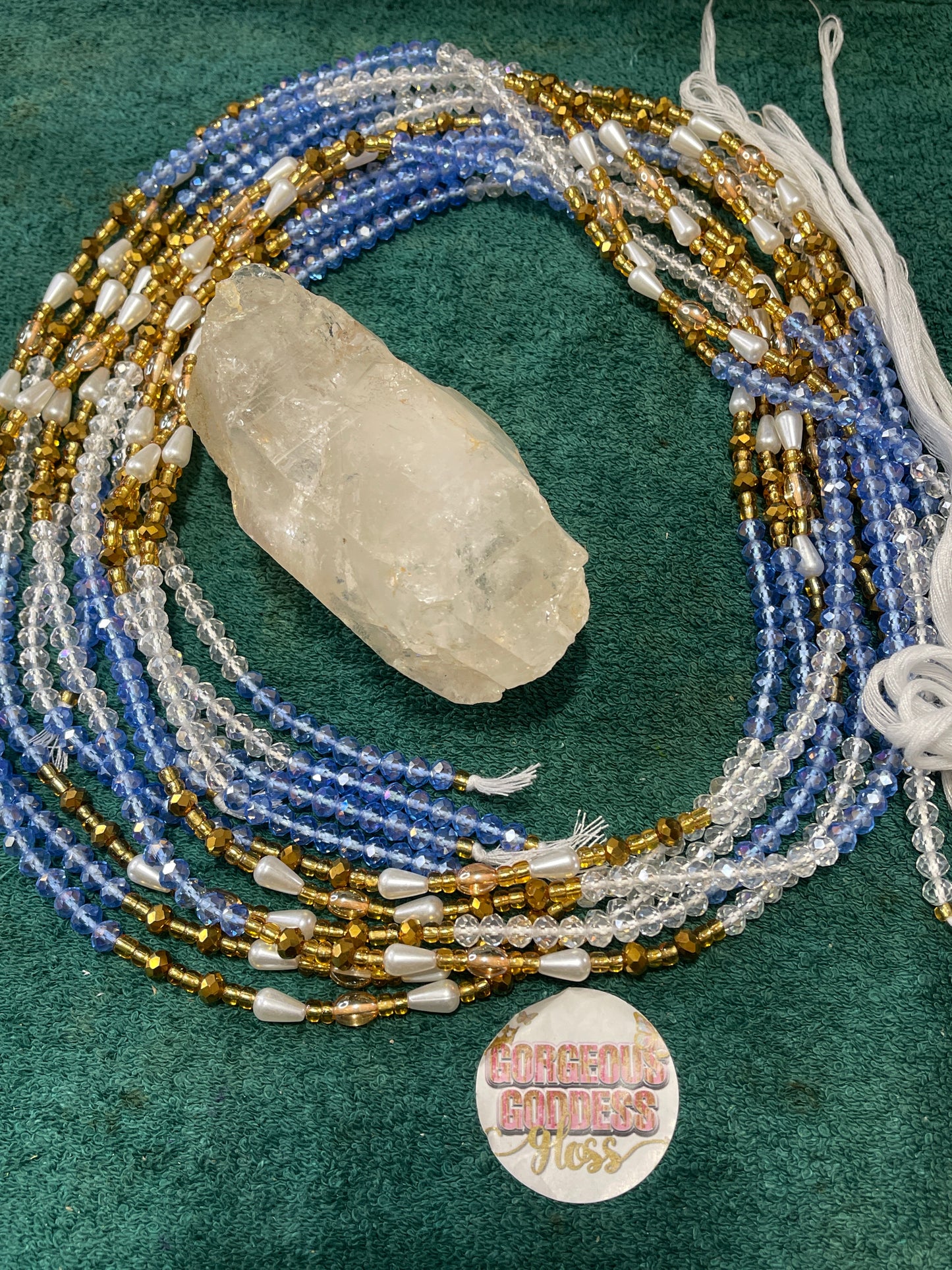 Serenity Tie on Waistbead Tie on Waistbead