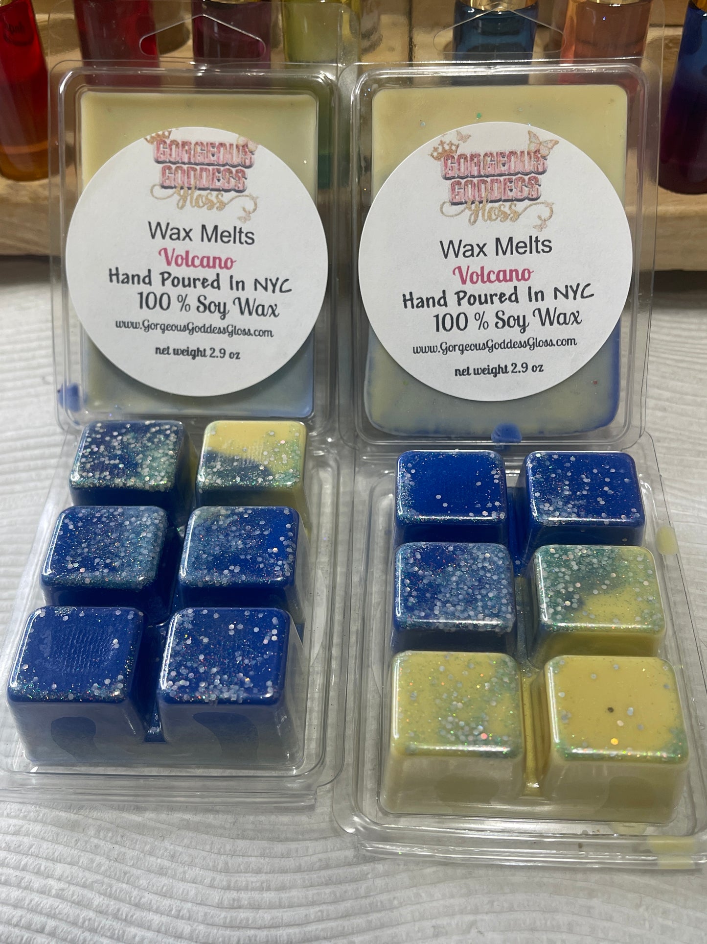Volcano wax melts