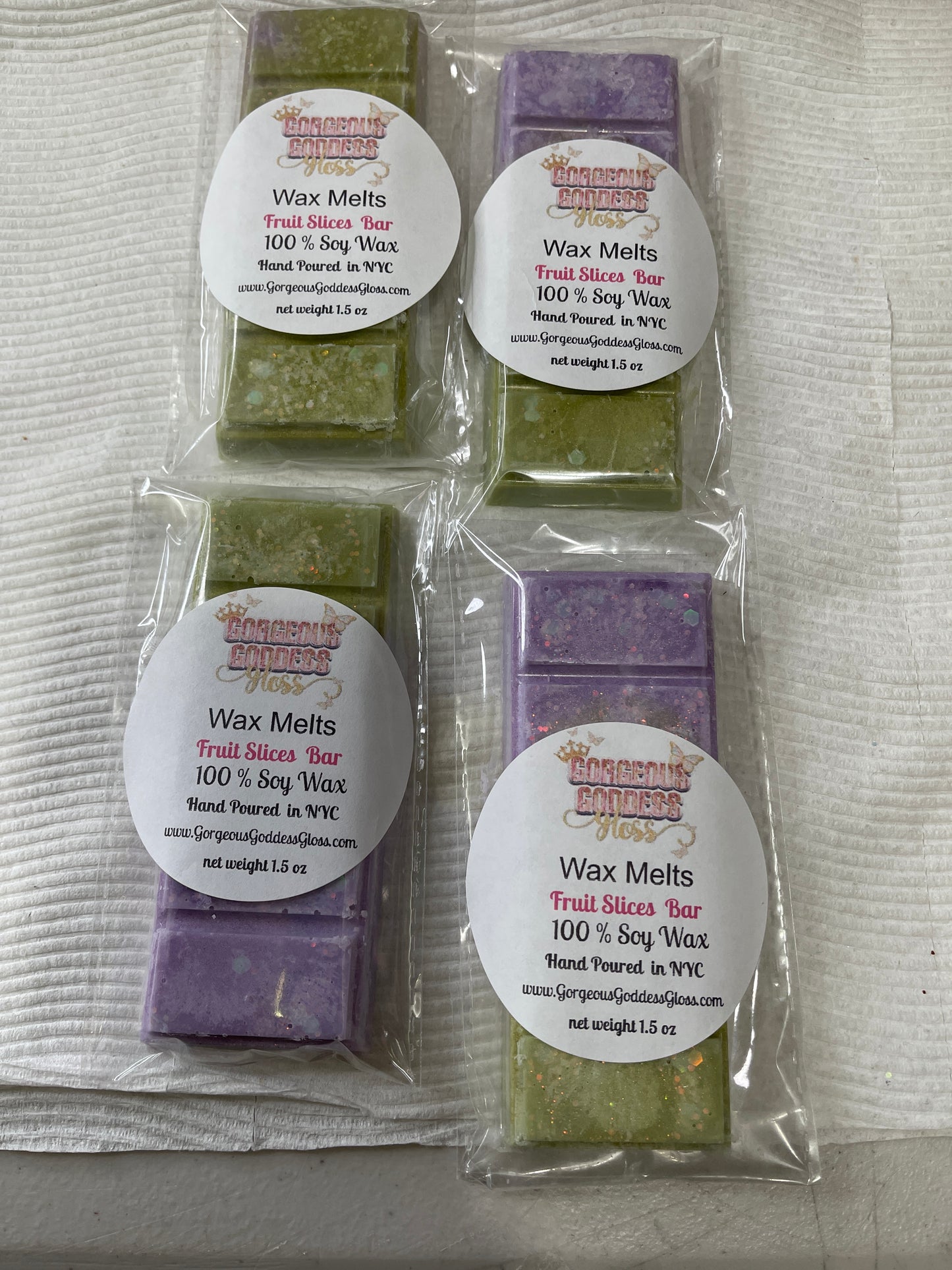Fruit Slices wax melts bars