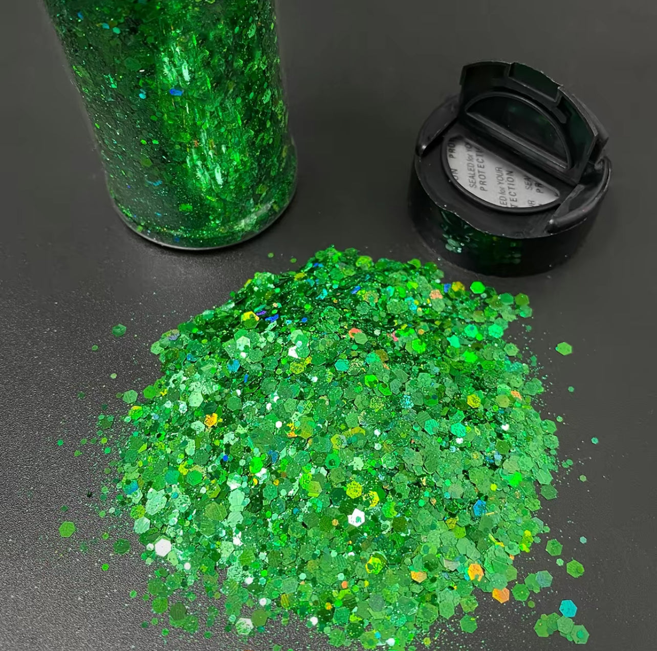 Money Green Chunky Glitter - 2oz