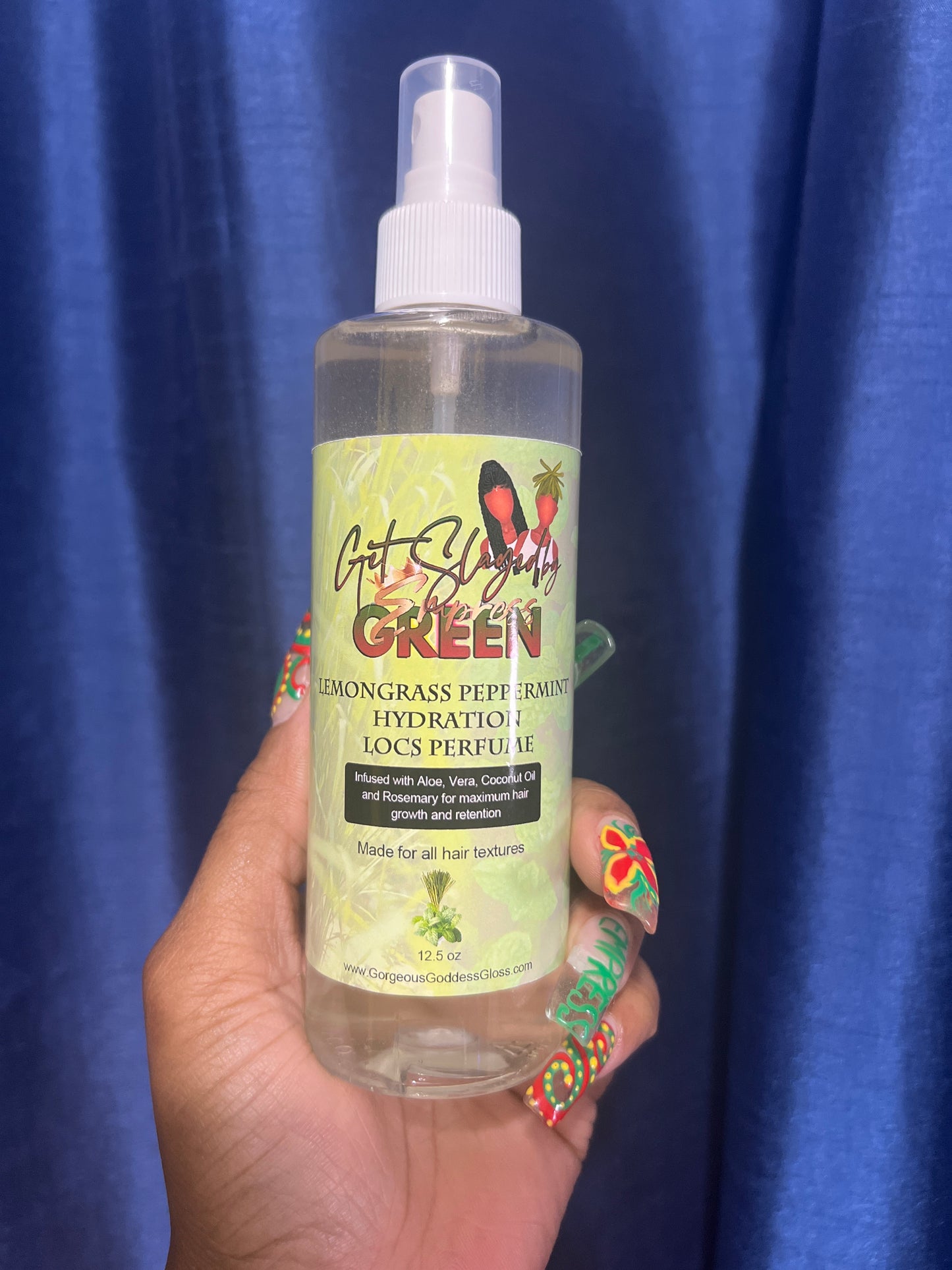 Lemongrass Peppermint Hair Growth Hydration Mist 8oz