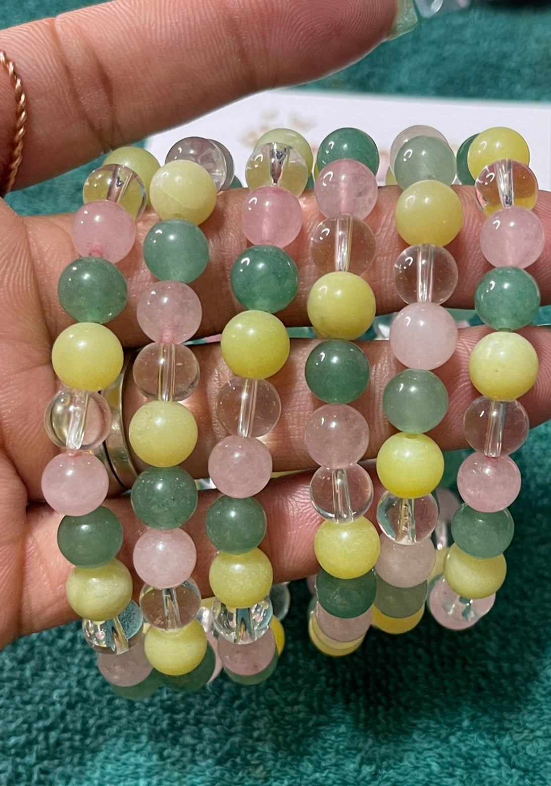 Good Luck Crystal Beaded Bracelets