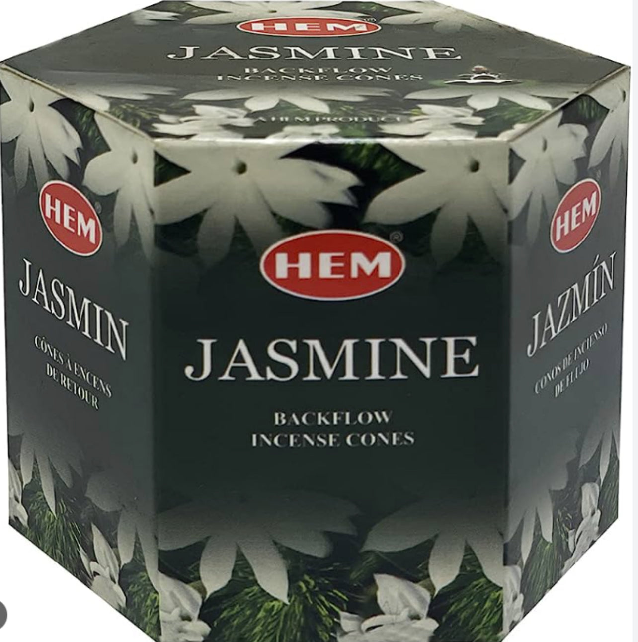Hem Jasmine Backflow Incense Cones - 40 Cones