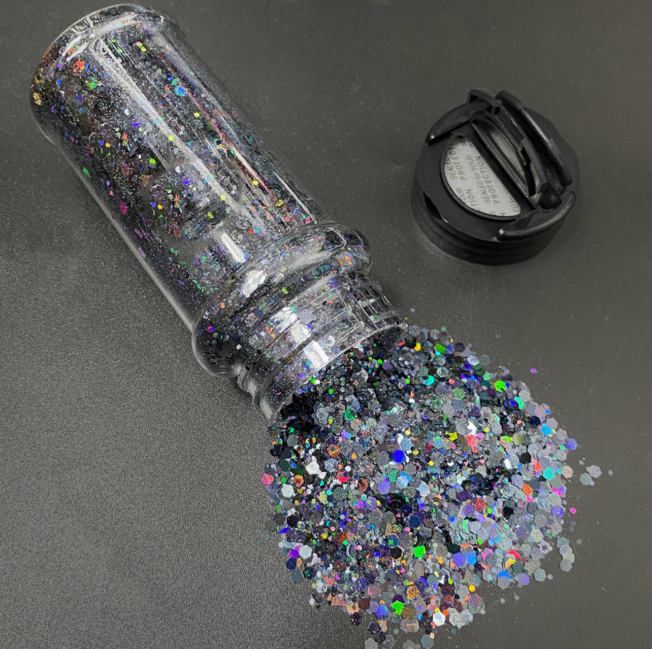 Black Universe Chunky Glitter - lb912 2oz