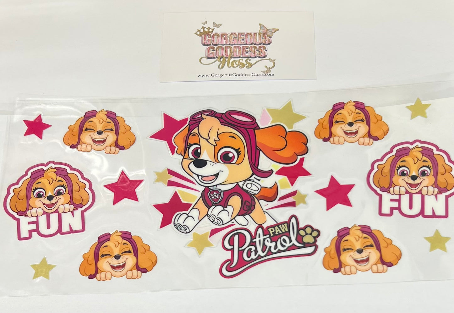 # 183 UV DTF cup wrap