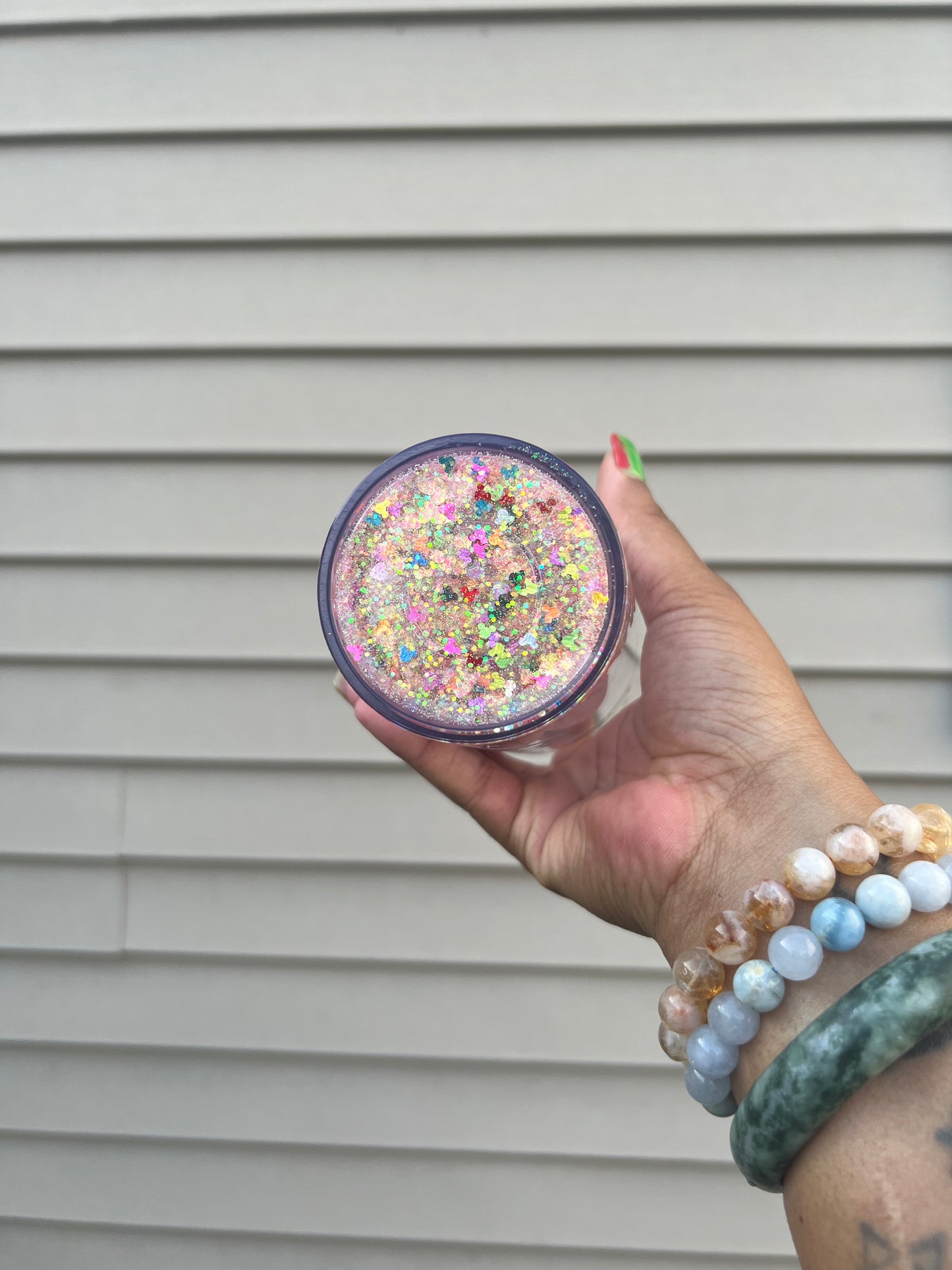 24 oz Haunted Minnie Mouse Snow globe Cup