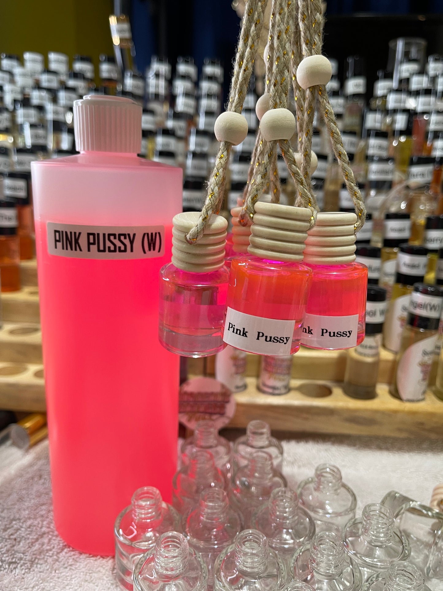 Pink Pussy (W) Car Diffuser (Add 3 Get 1 Free )