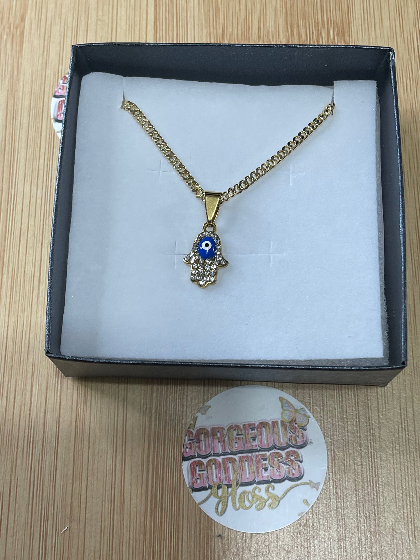 Hand Evil eye Necklace