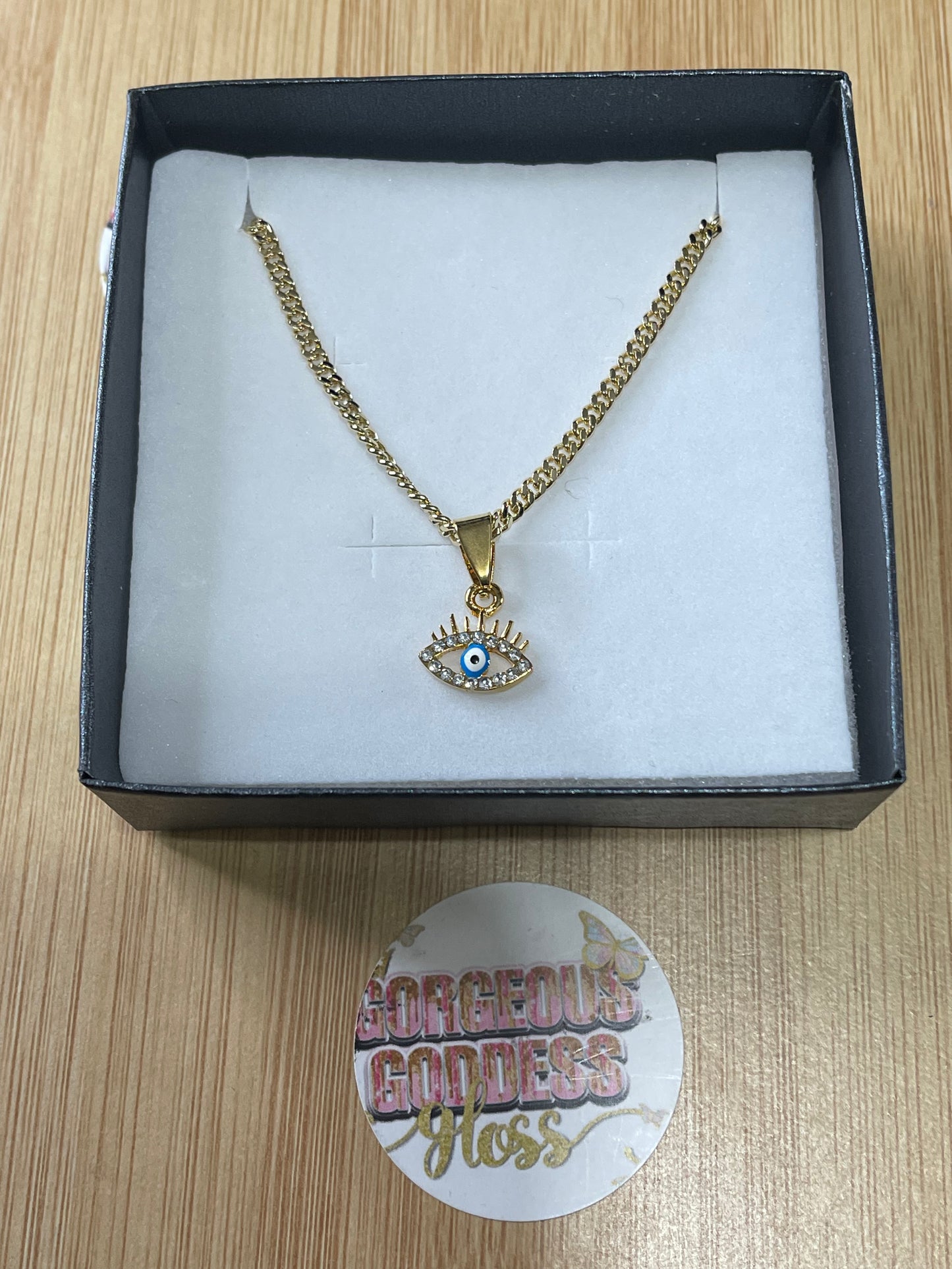 Blue Evil eye Necklace