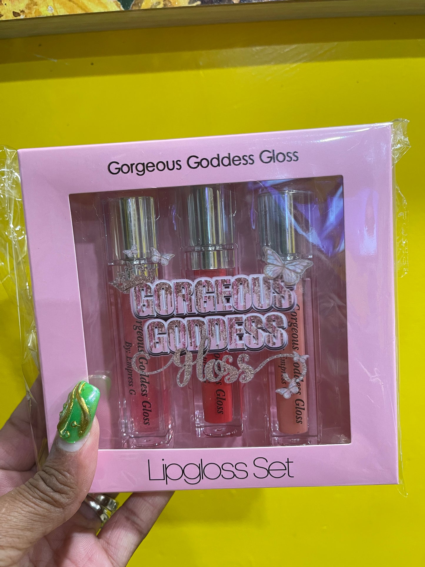 3 pcs Lip Gloss Pack Long-lasting Lightweight