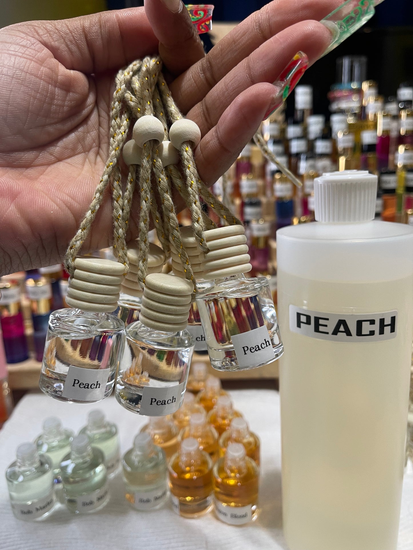 Peach Car Diffuser (Add 3 Get 1 Free )