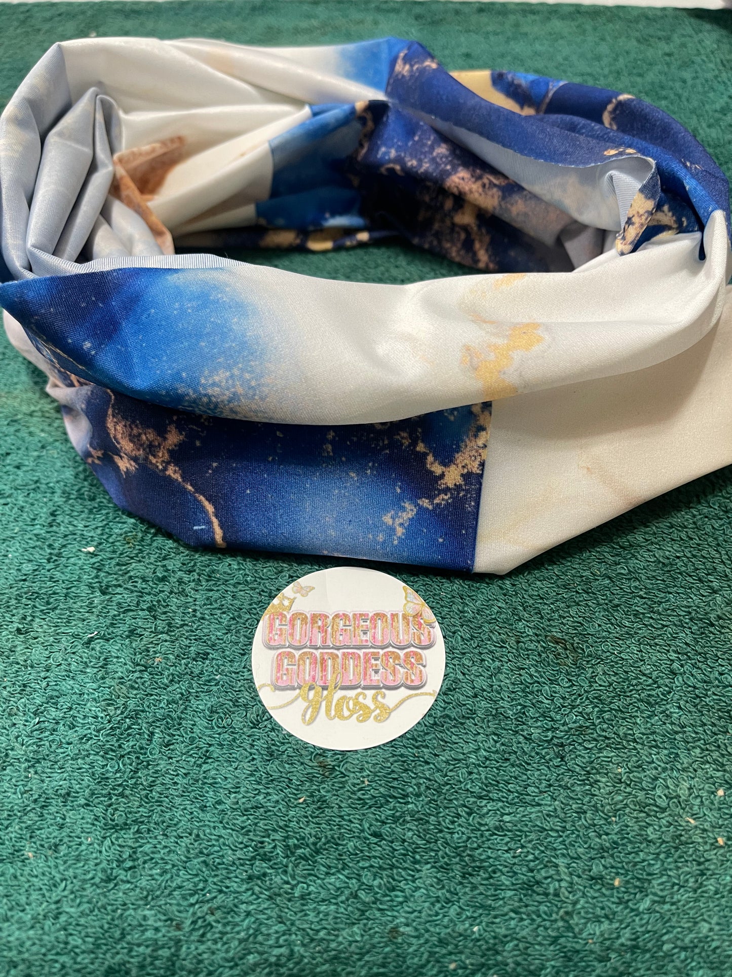 Blue Mosaic - Empress Hair Sock