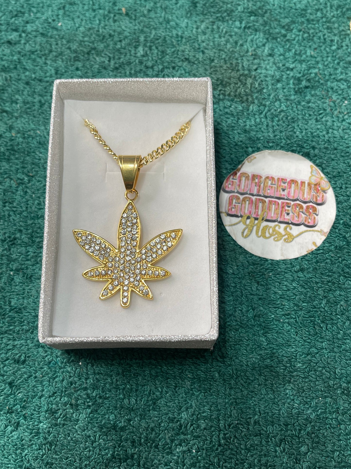 Bling Leaf Gold Filled