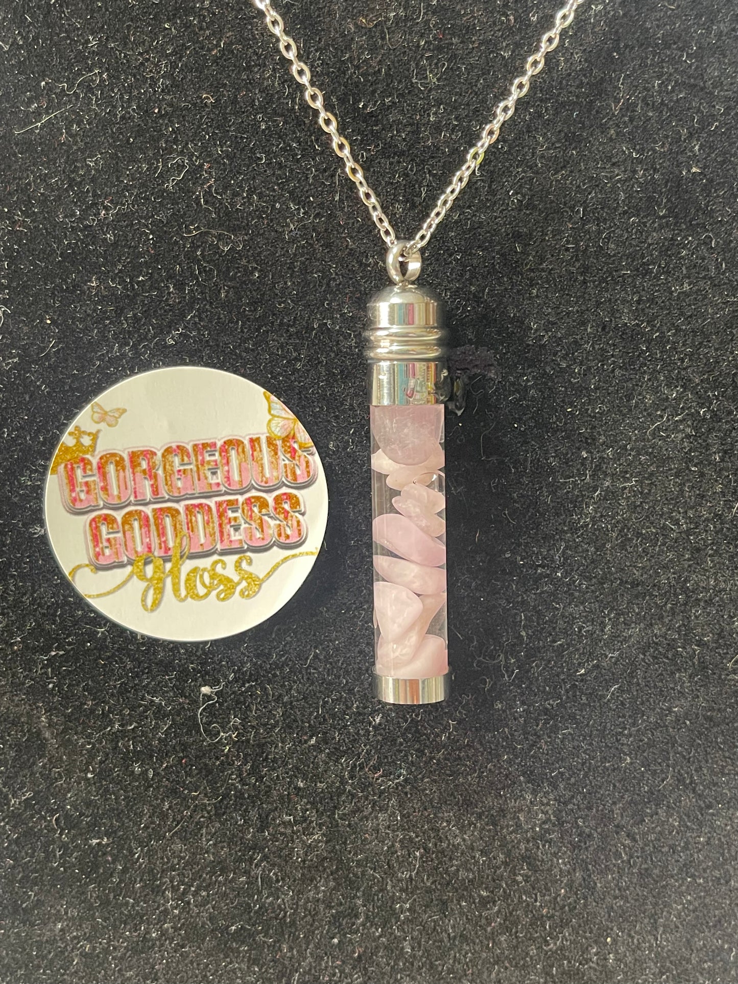 Kunzite Florida Water Necklace