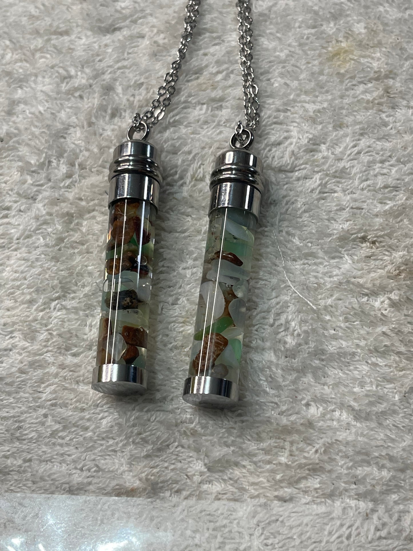 Chrysoprase Florida Water Necklace