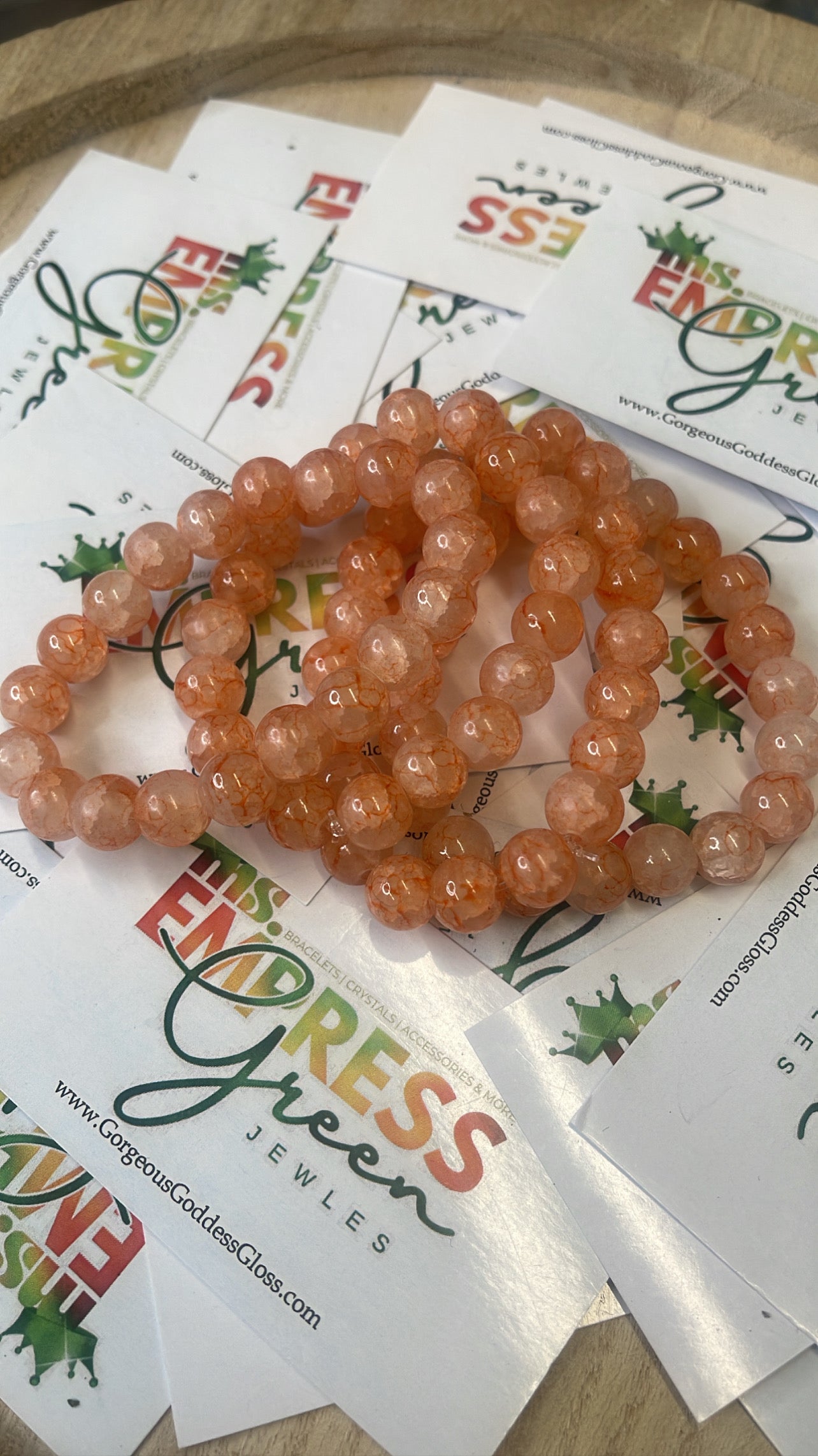 Orange Zest Single Bracelet 1pc
