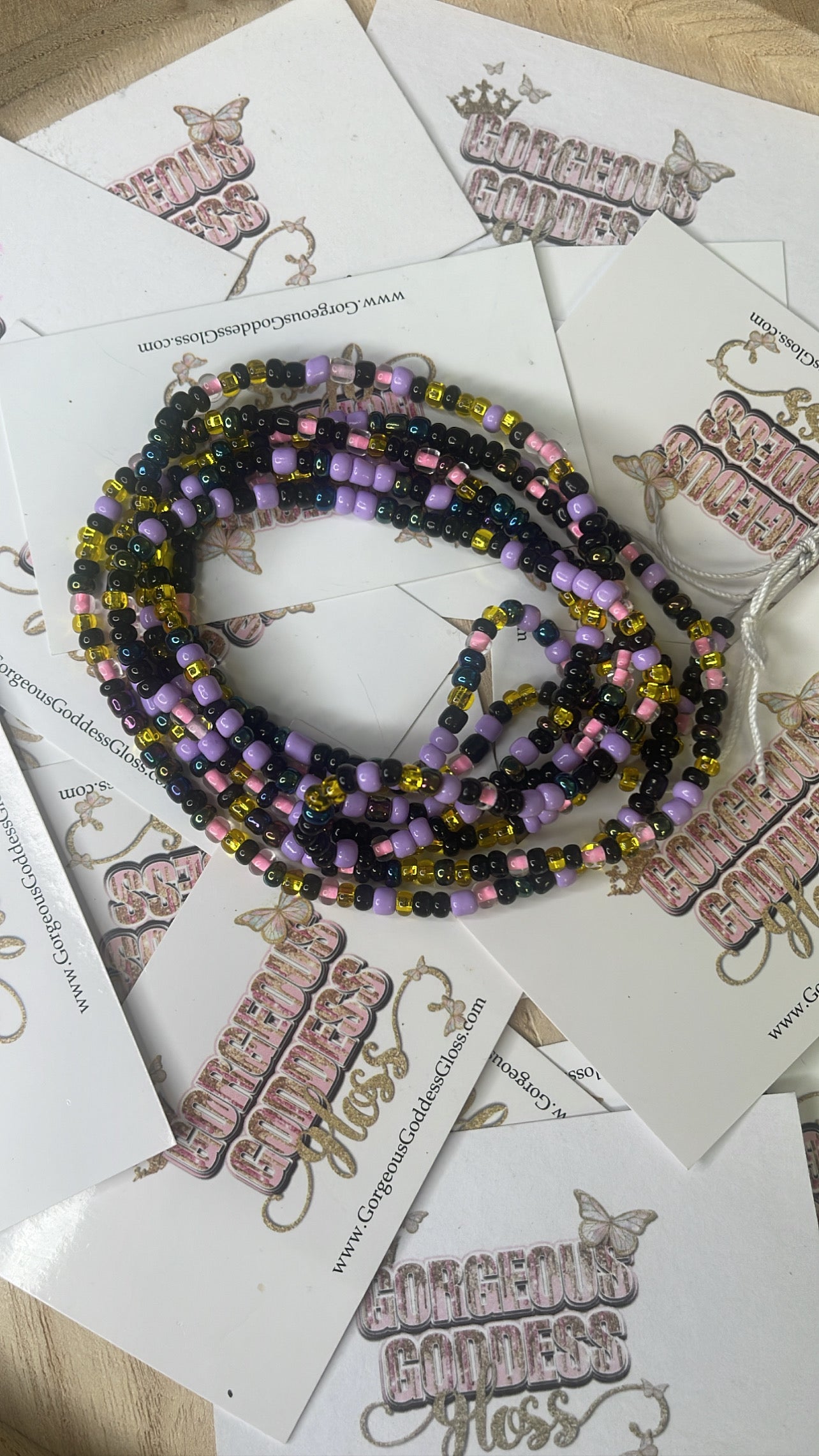 Mystery Tie on Waistbead Tie on Waistbead