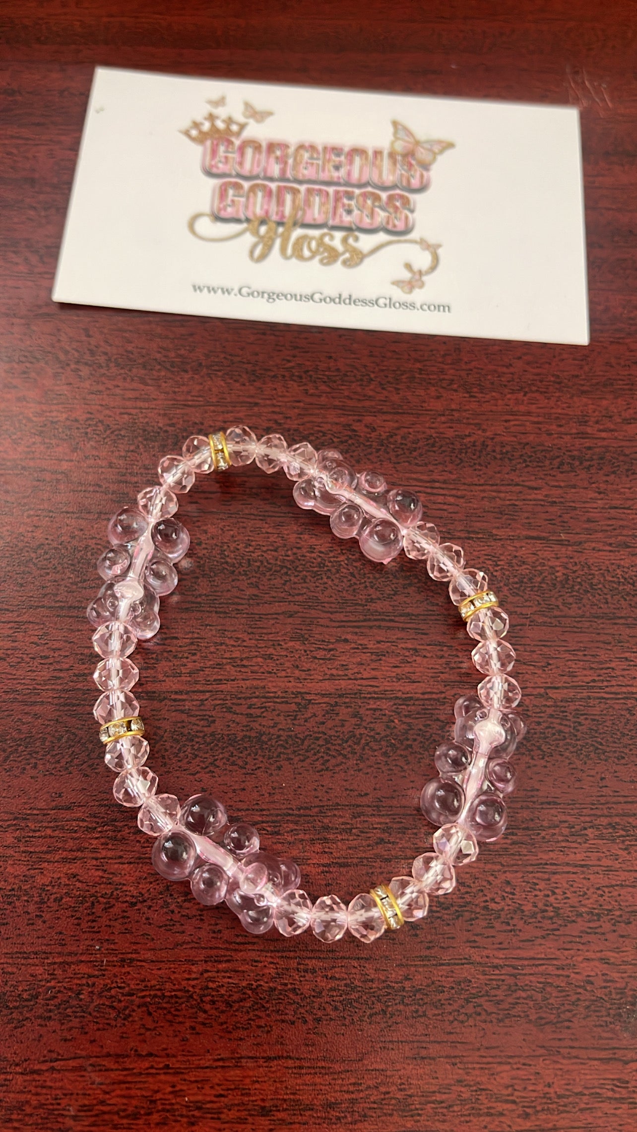 Light Pink Gummie Bear Bracelet