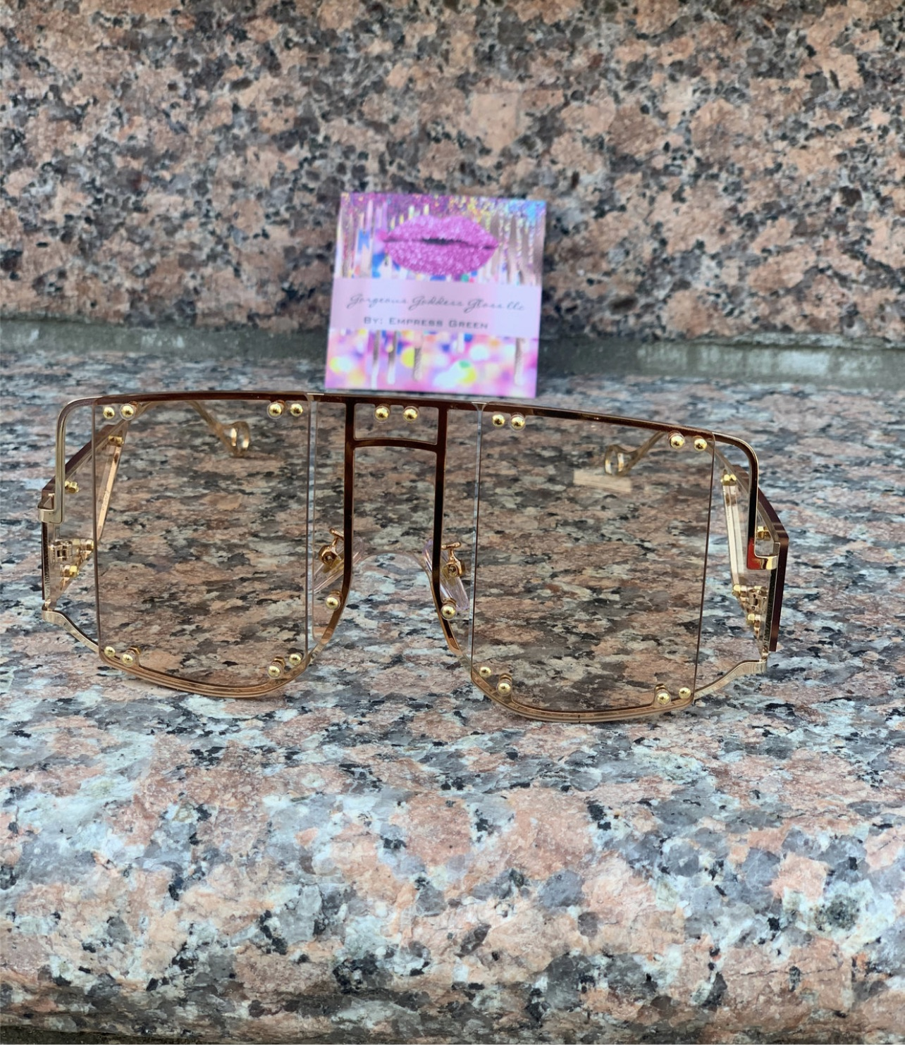 Pre Order Oversized Fashion Glasses