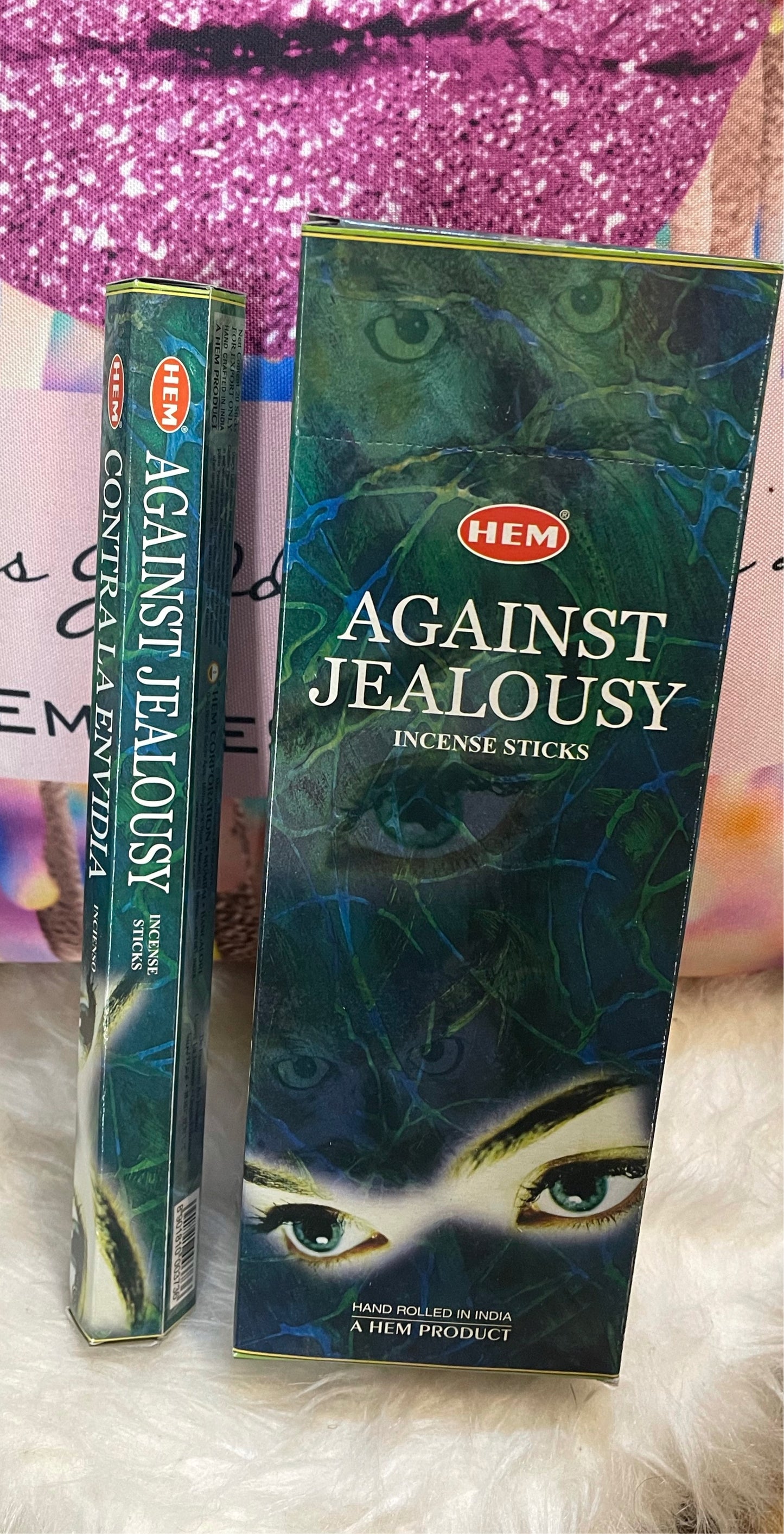 Against Jealousy Wholesale HEM Incense Sticks For businesses only 10 box min