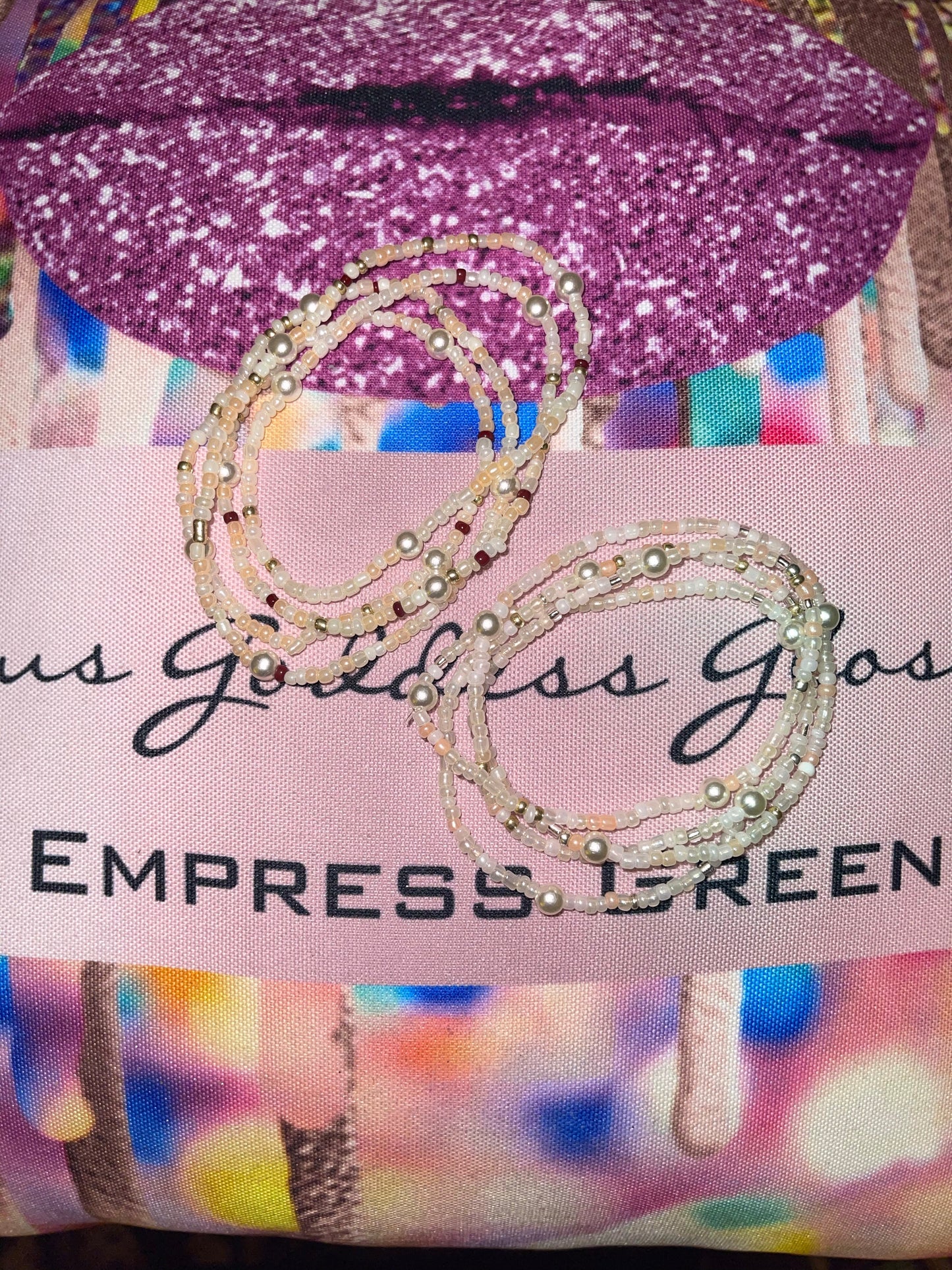 Pearls Waist, Wrist & Anklet Beads