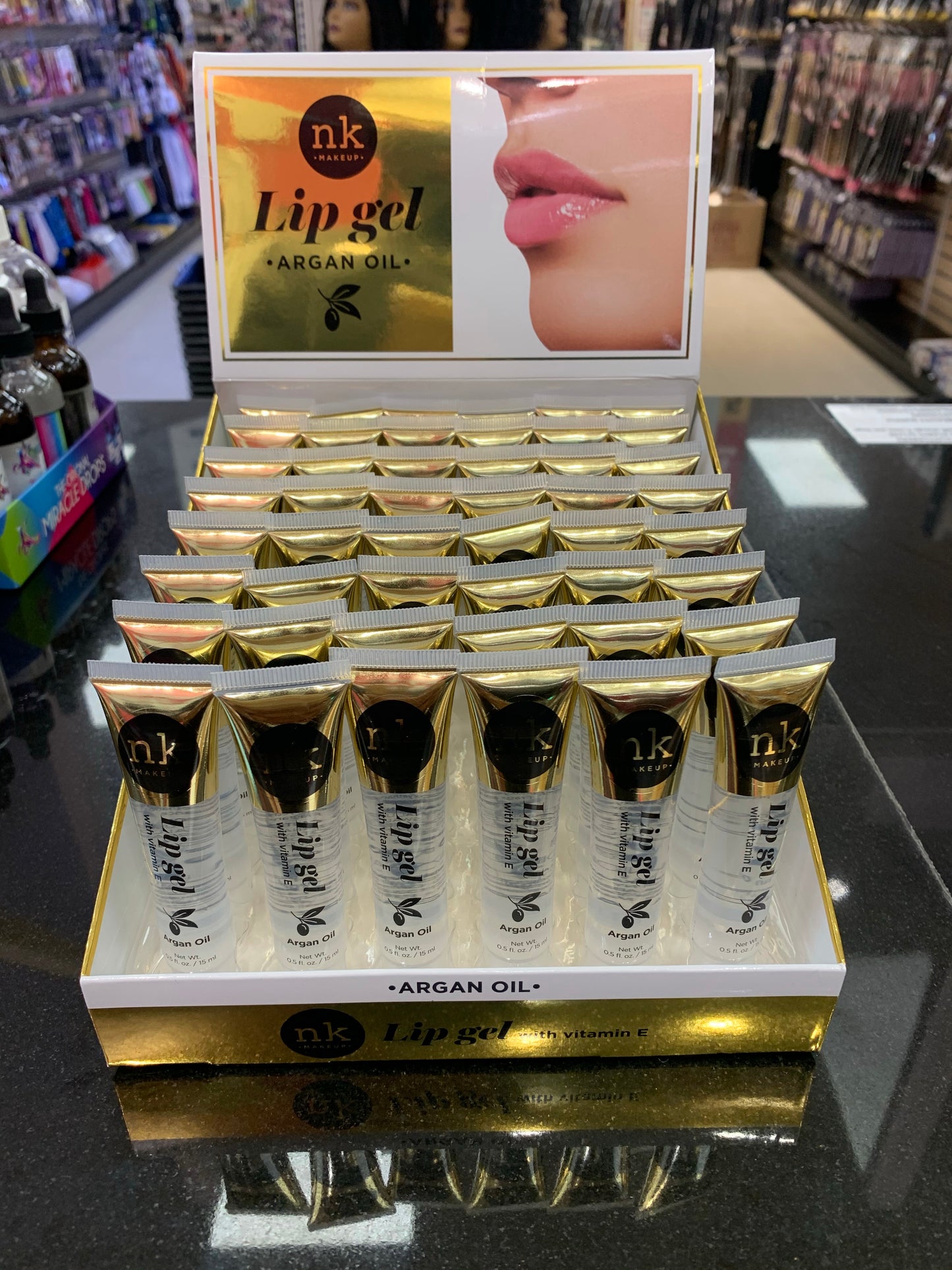 Nk Makeup lip Gel Argan oil