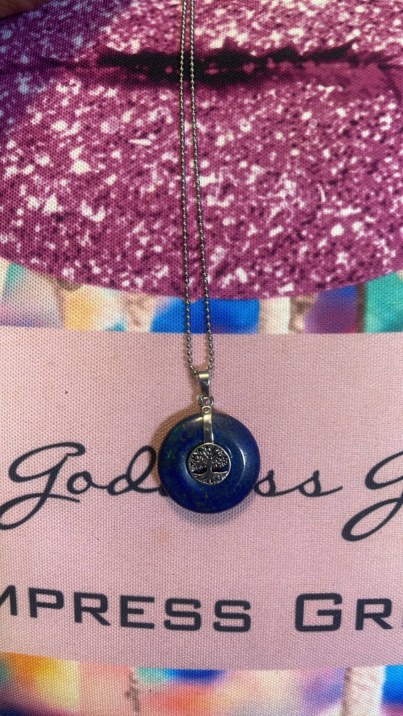 Lapis Lazuli Tree Of Life Donut