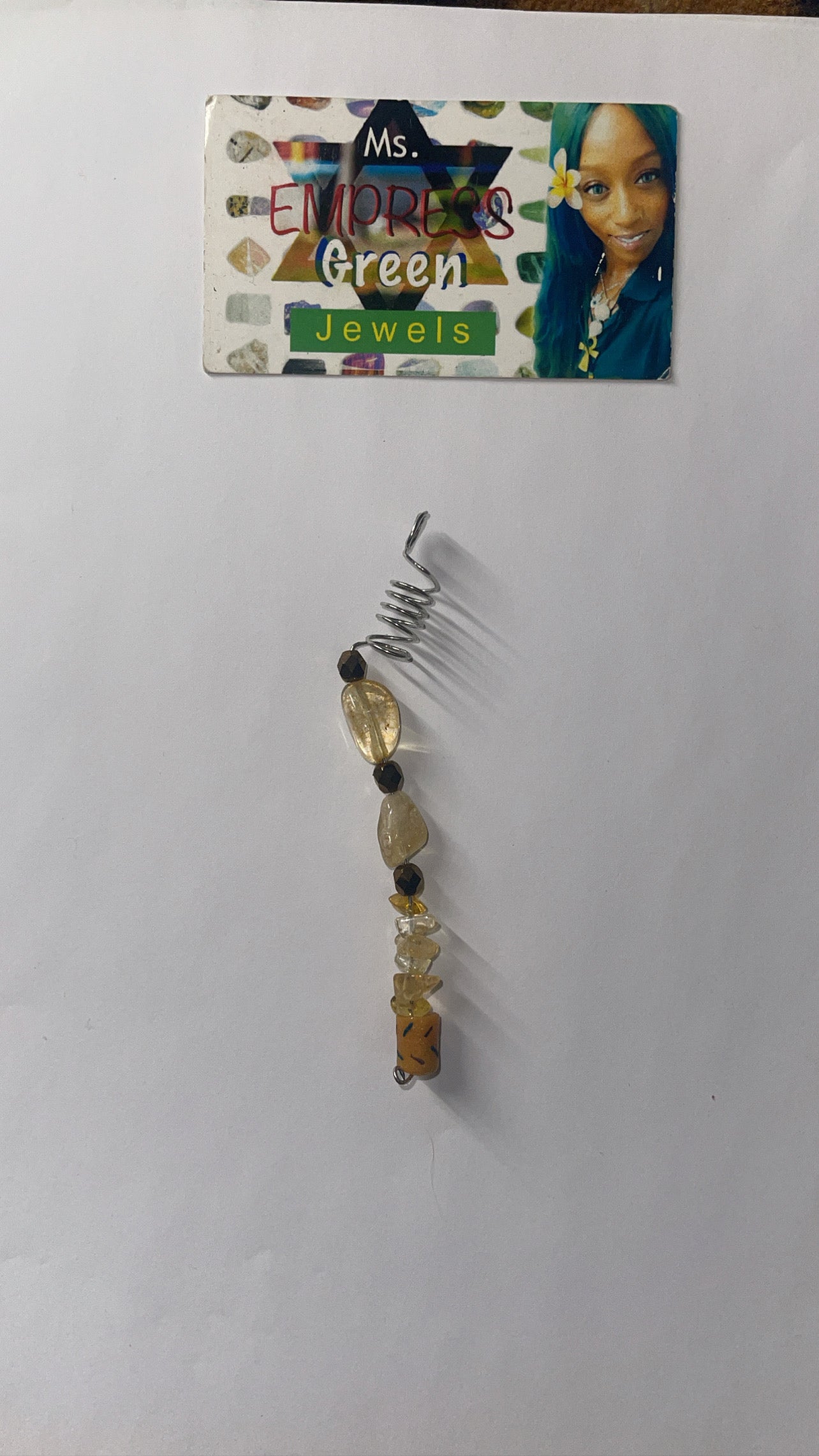 Citrine Copper Loc Jewelry