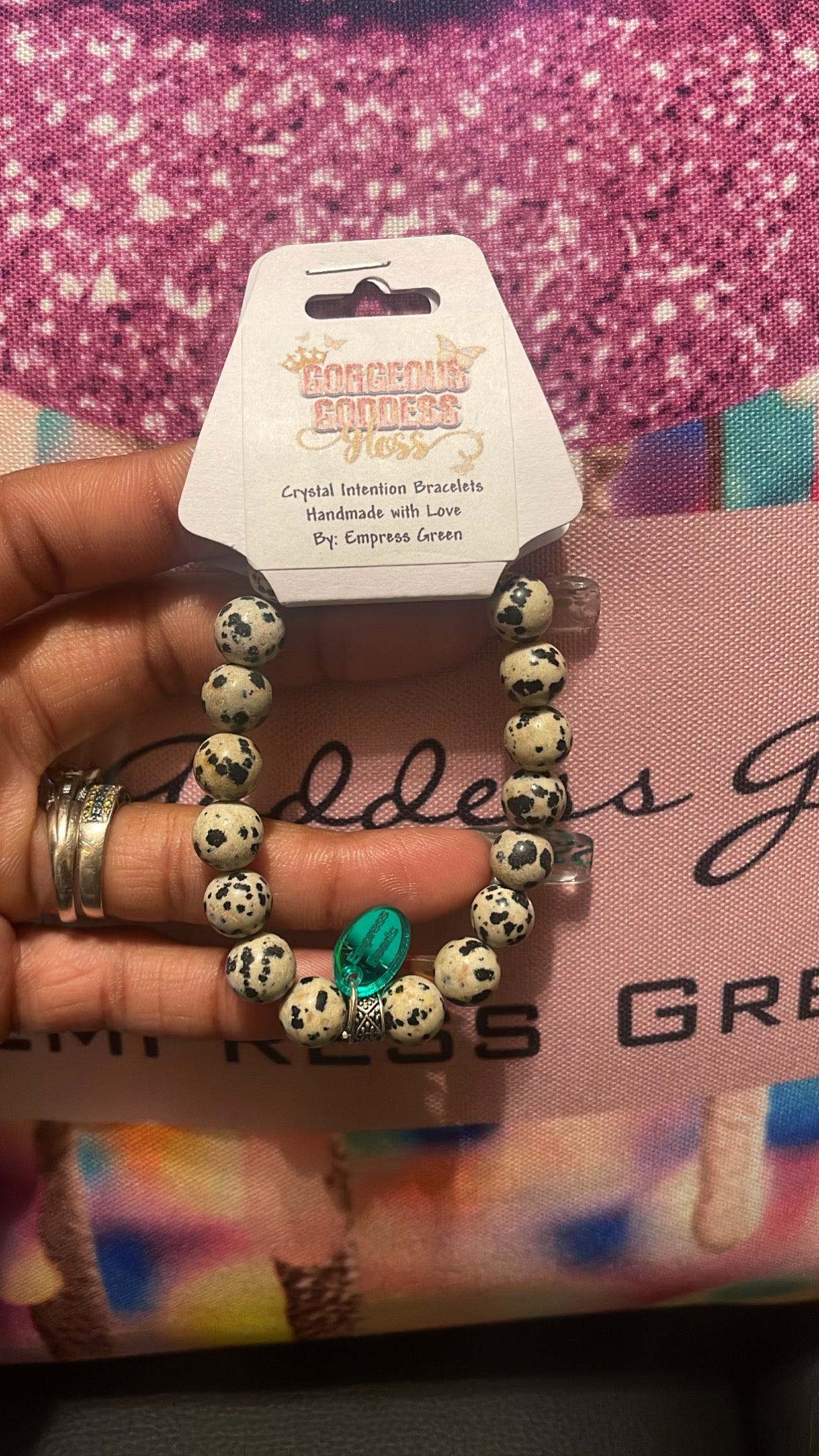 Dalmatian Jasper Bracelets