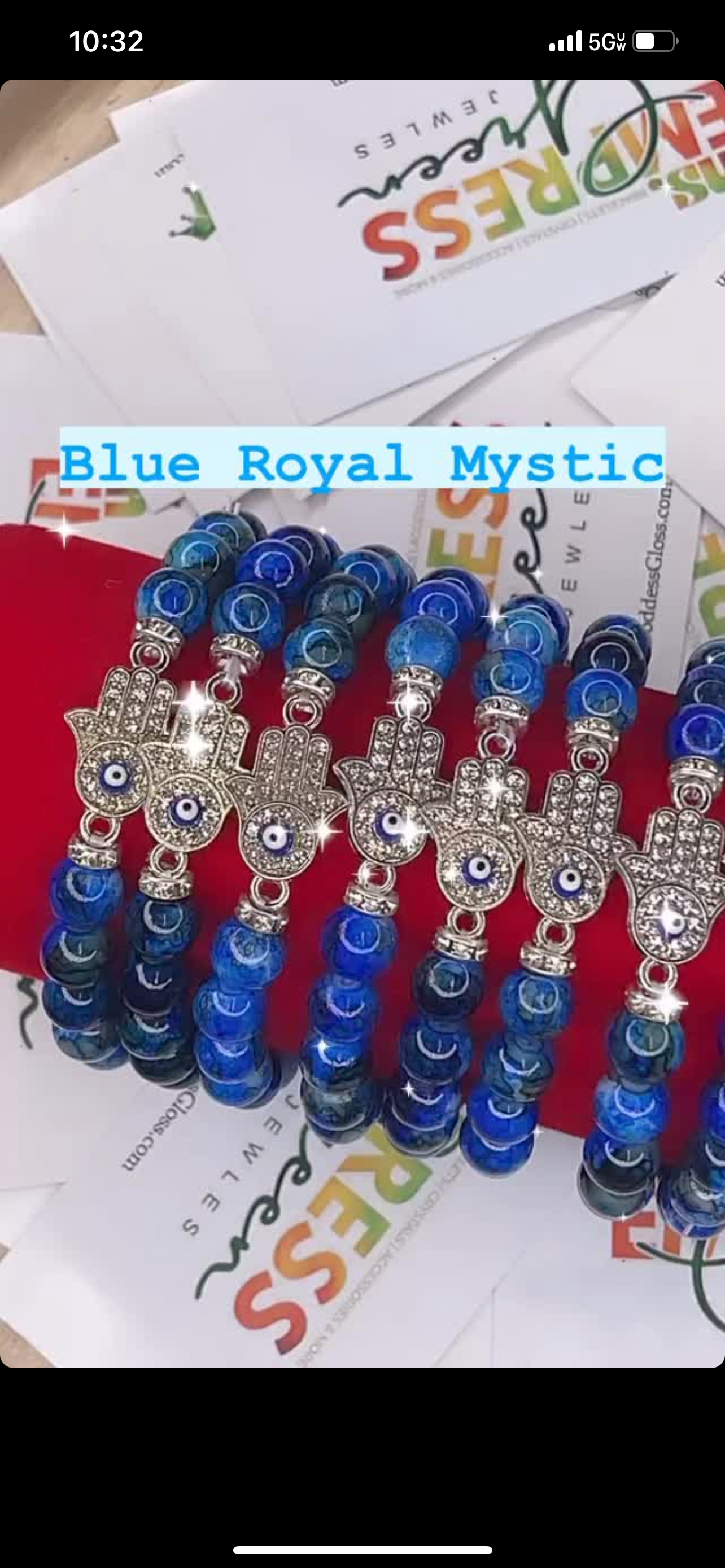 Blue Royal Mystic Single Bracelets