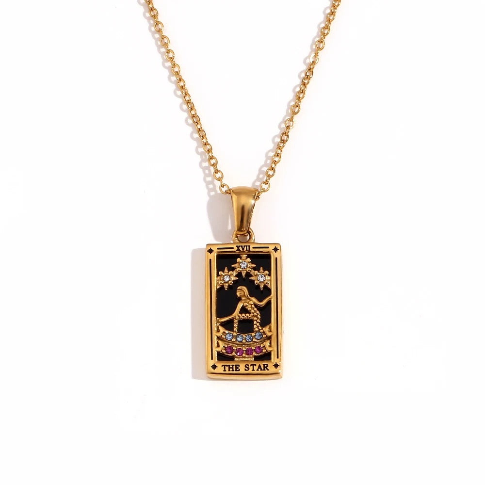 Tarot Card Necklace