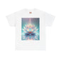 Lotus Bliss   Unisex Heavy Cotton Tee - Stylish & Empowering