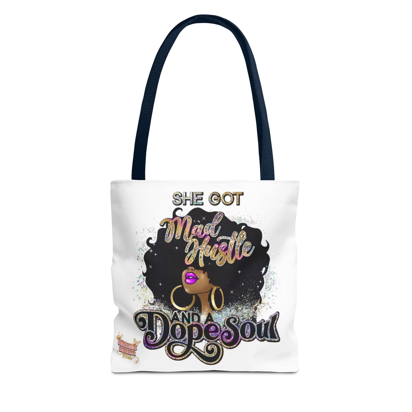 She has mad hustle   Tote Bag - Stylish Reusable Bag for Strong Women