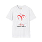 Aries ♈️  King Unisex Softstyle T-Shirt