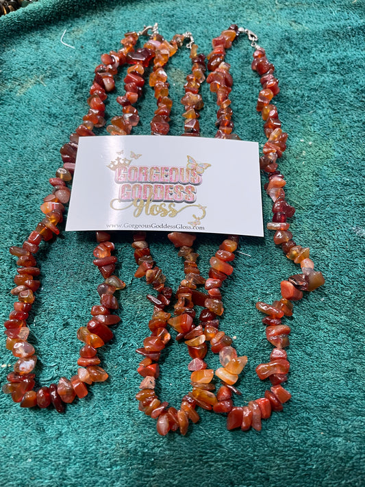 Carnelian  choker Necklace