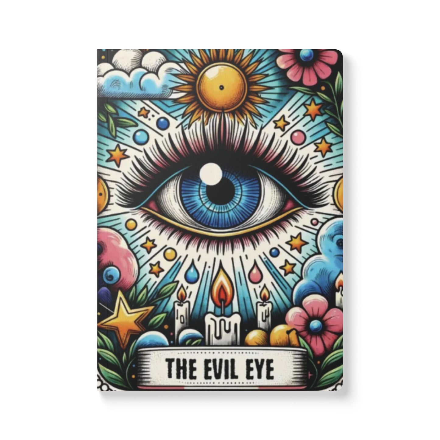 The Evil Eye 🧿  Softcover Journal - Inspirational Quotes & Beautiful Design