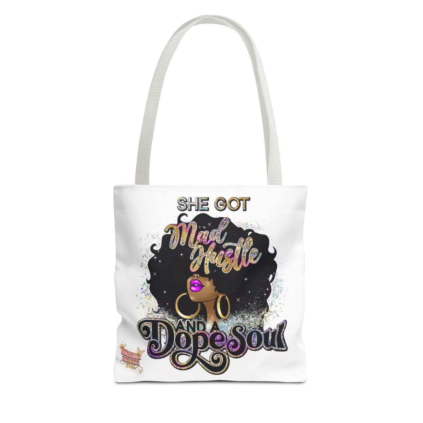 She has mad hustle   Tote Bag - Stylish Reusable Bag for Strong Women