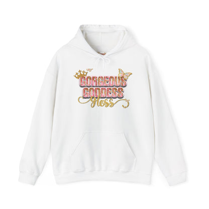 Gorgeous Goddess™ Hooded Sweatshirt - Unisex Heavy Blend