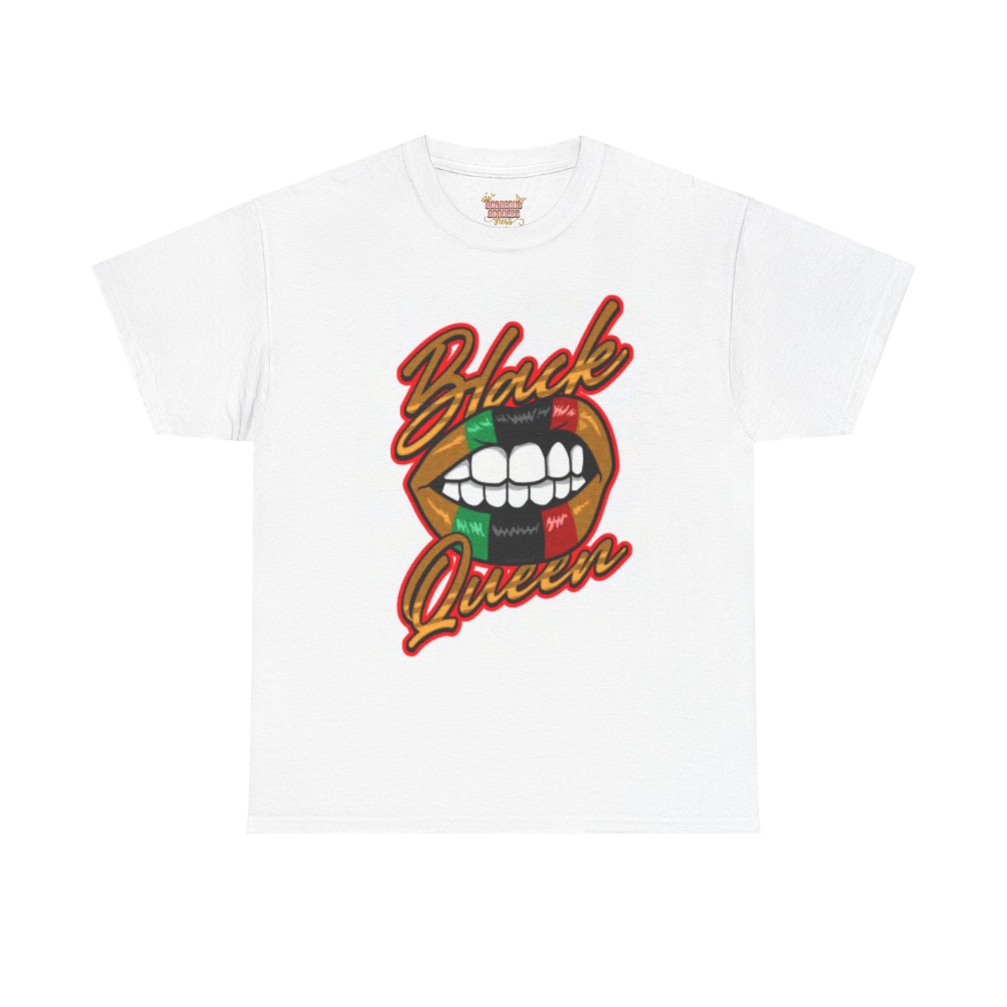 Black Queen lips T-shirt